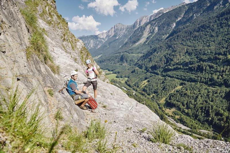 Ferienwohnung Gästehaus zum Bären Wald am Arlberg Exterior foto