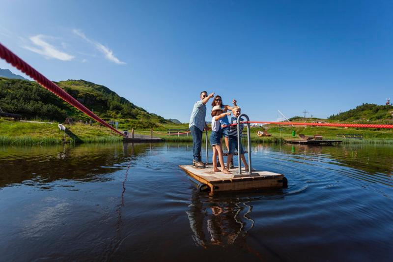 Ferienwohnung Gästehaus zum Bären Wald am Arlberg Exterior foto